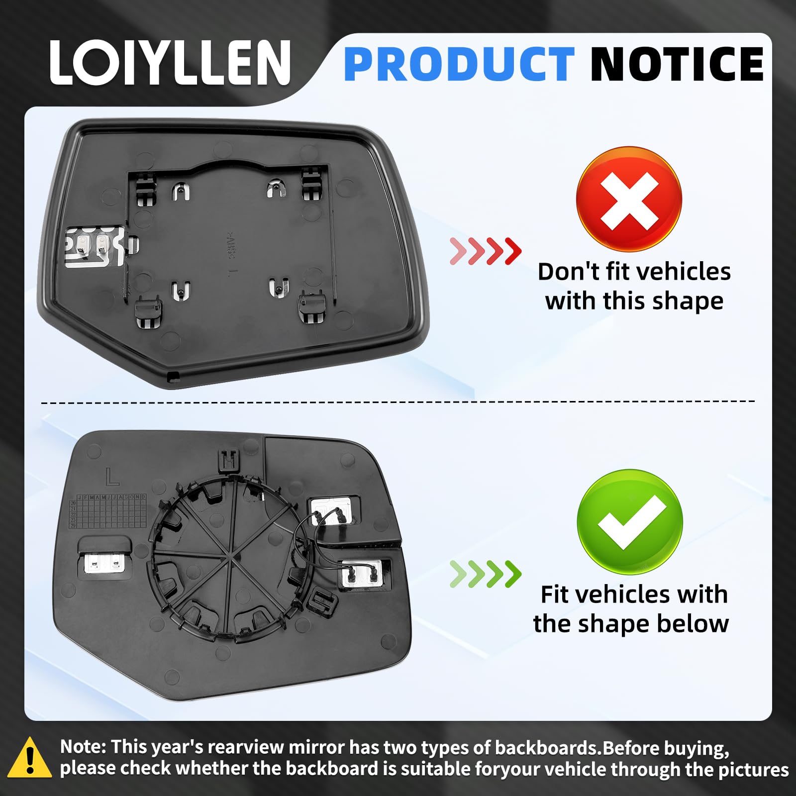 LOIYLLEN heated mirror glass panel delivers fog-free viewing