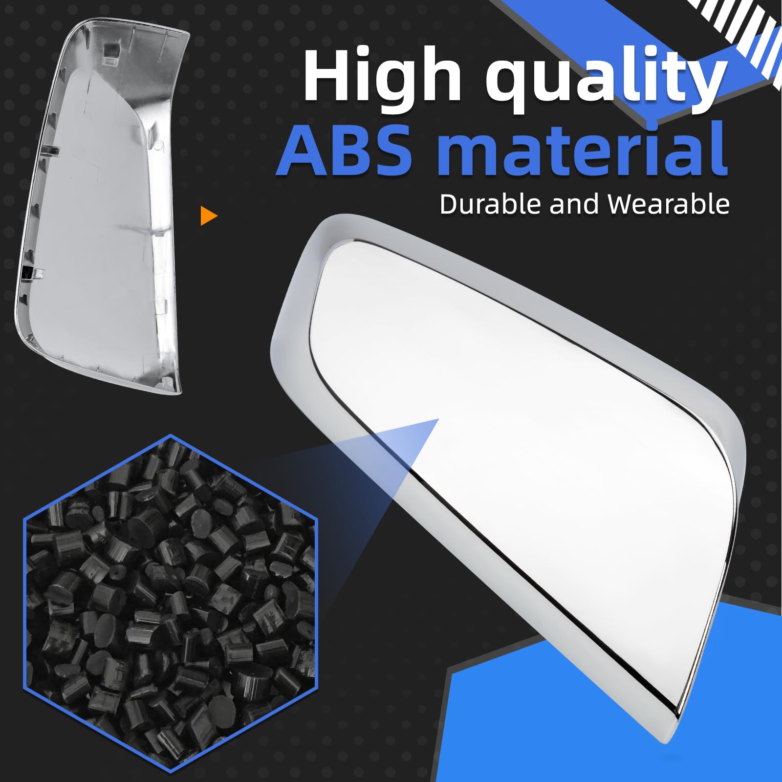LOIYLLEN Impala side-view mirror cover protects the mirror from everyday wear.