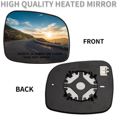 LOIYLLEN Dodge Grand Caravan passenger mirror glass improves nighttime visibility