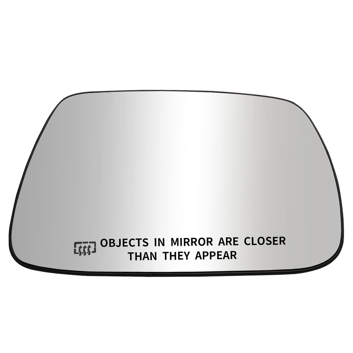 LOIYLLEN passenger side mirror on Jeep Grand Cherokee with convex glass for wider visibility.