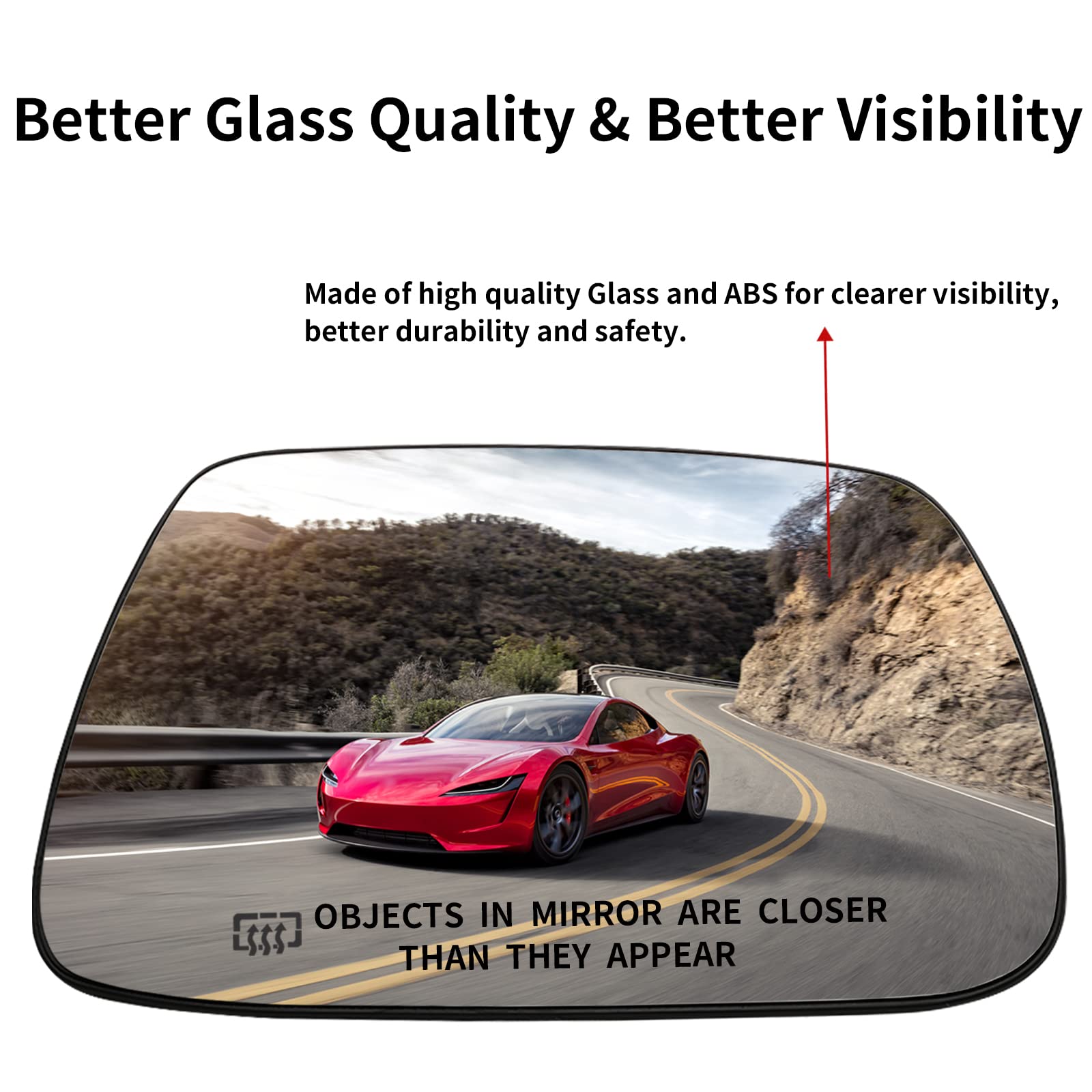 LOIYLLEN packaging includes installation guide and replacement glass.