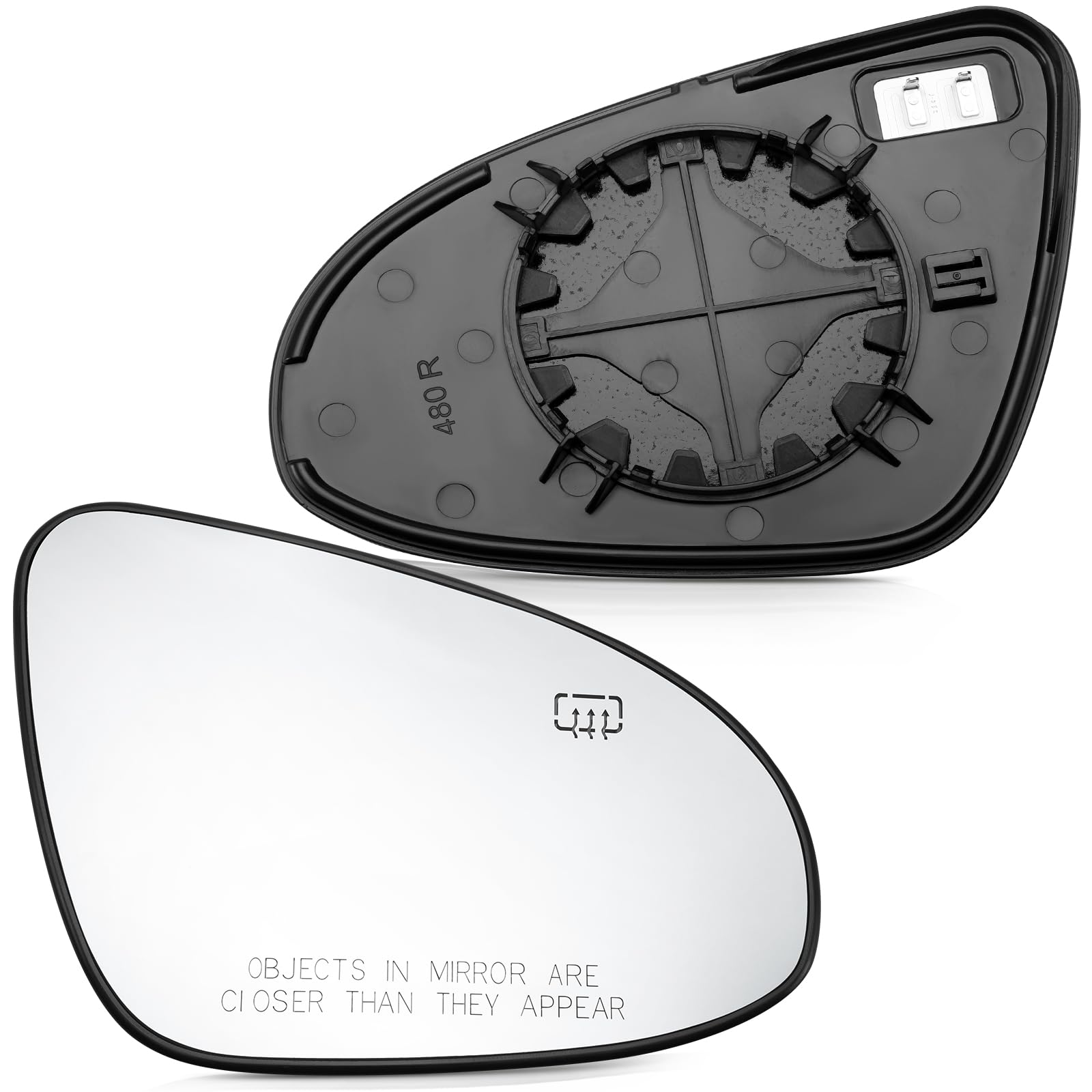 LOIYLLEN passenger side mirror replacement for Toyota Corolla right view, exact fit.