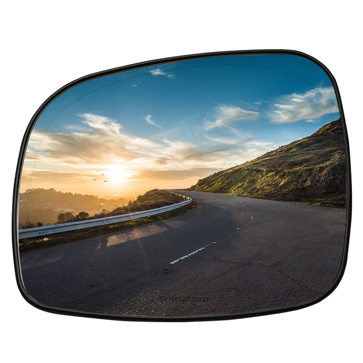 LOIYLLEN driver-side mirror glass fits Chrysler Town and Country for clear visibility