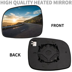 LOIYLLEN driver-side mirror glass for Dodge Grand Caravan enhances field of view