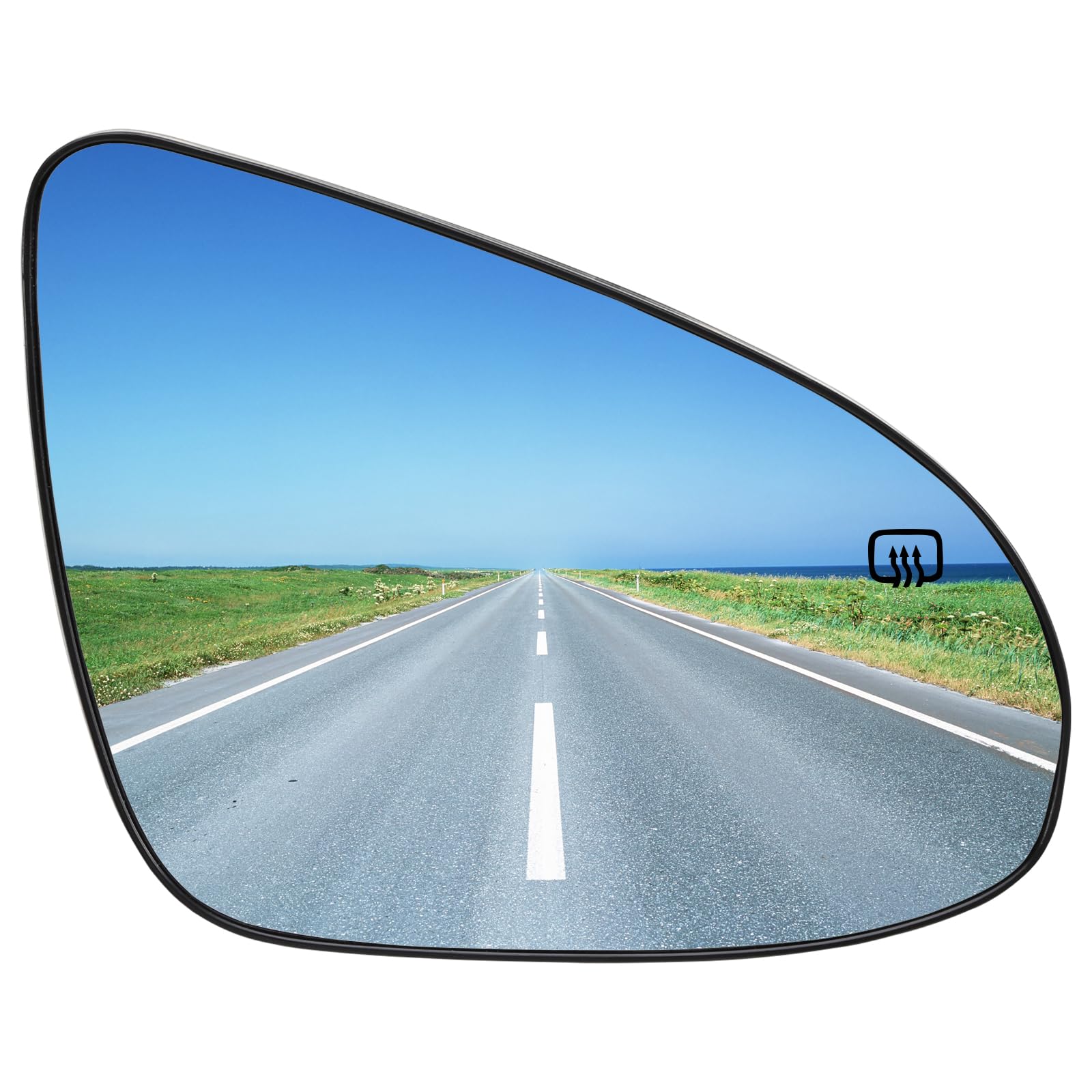 LOIYLLEN passenger side mirror replacement for Camry with exact fit and clear rear view.