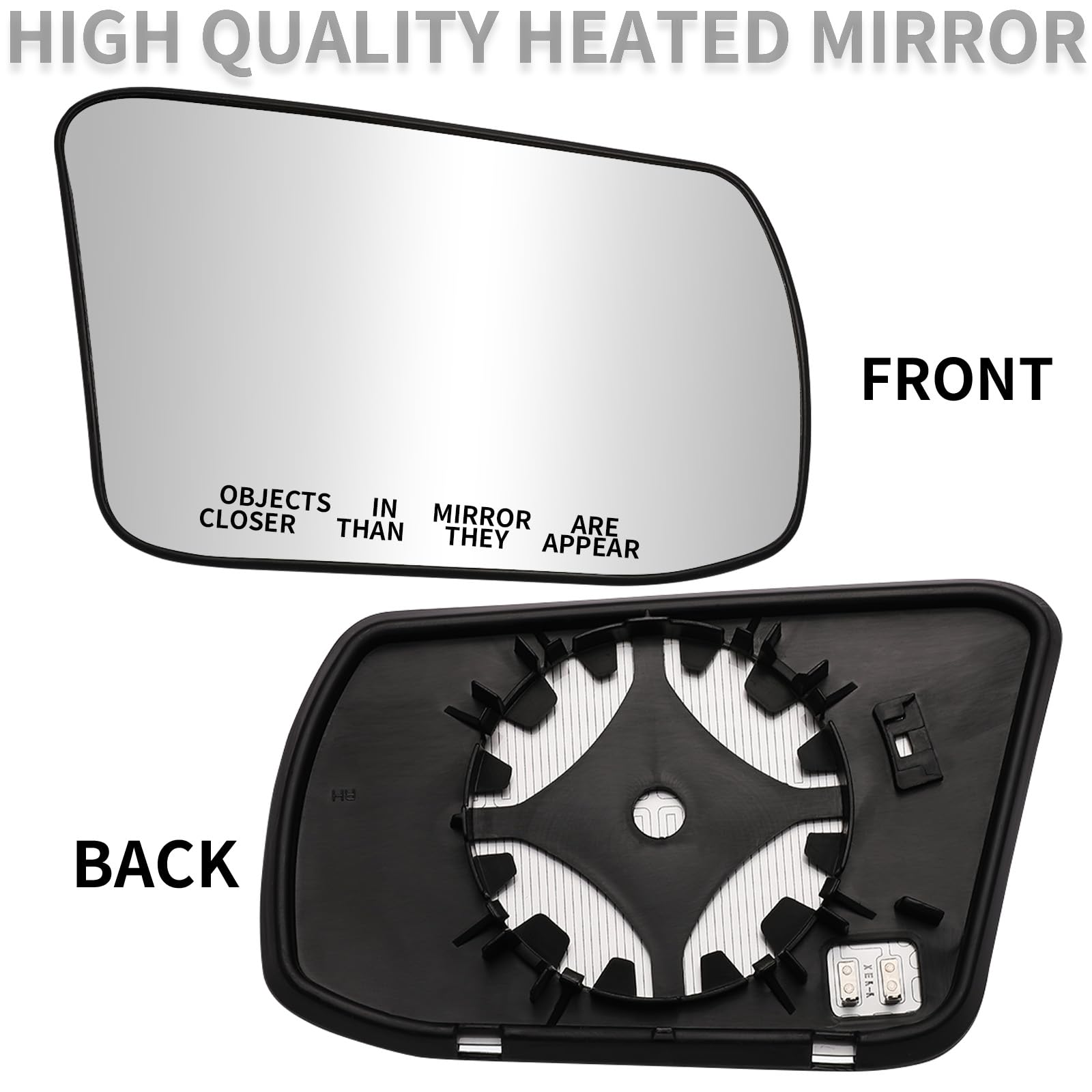 LOIYLLEN passenger side mirror replacement for Sentra 2013-2018 improving visibility with high quality glass.