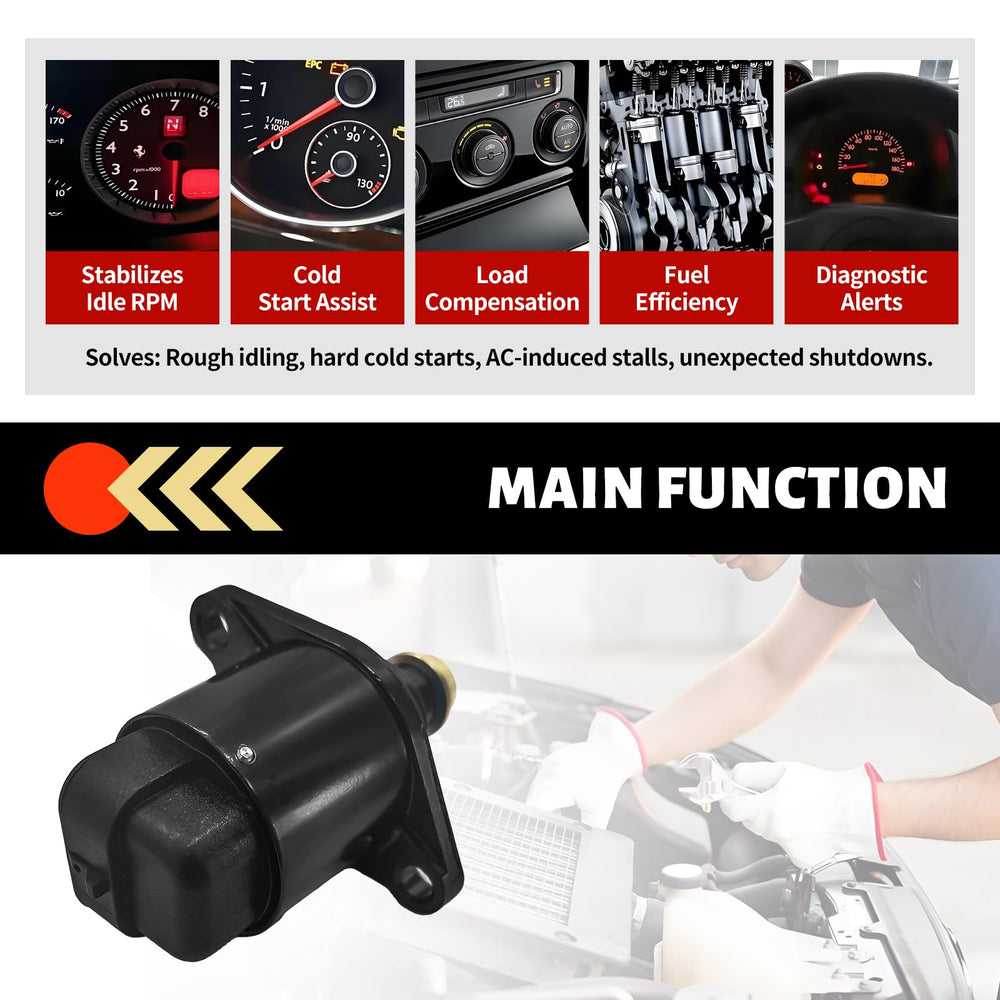 LOKFASISHA durability-focused idle valve for long-term engine reliability.