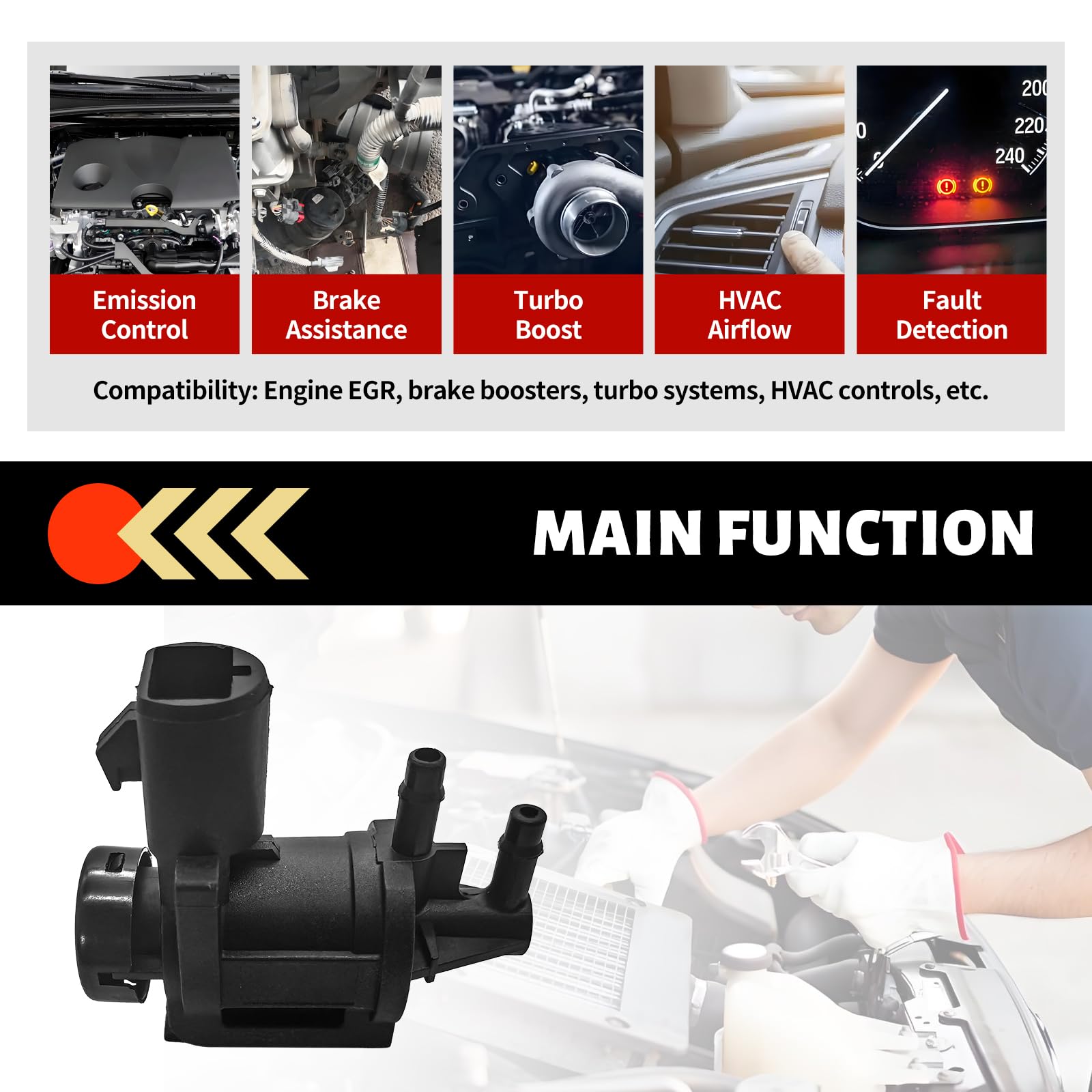 LOKFASISHA broad compatibility covers Ford and Lincoln models 2007-2024.