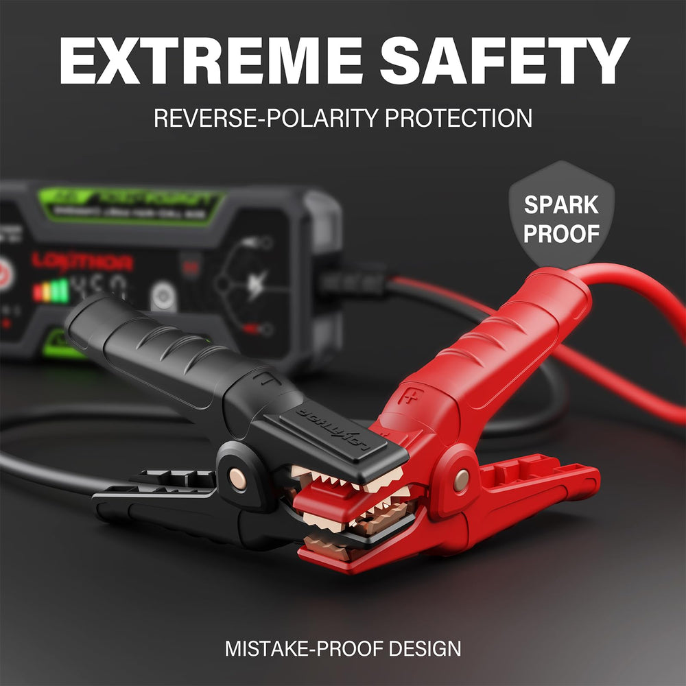 LOKITHOR J1350 PRO IP65 rugged design resists dust and rain.