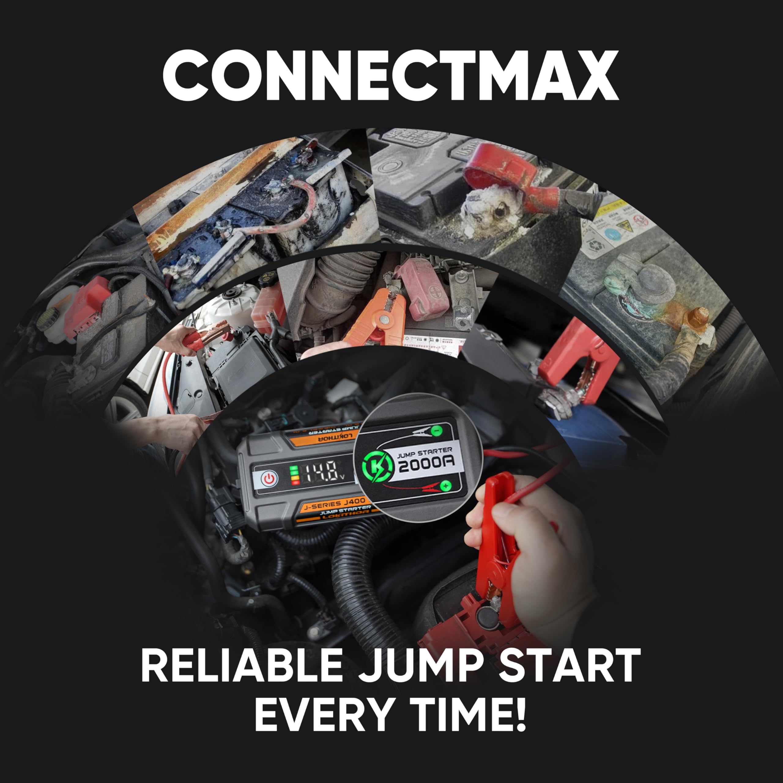 Lokithor J400 ConnectMAX technology improves start efficiency