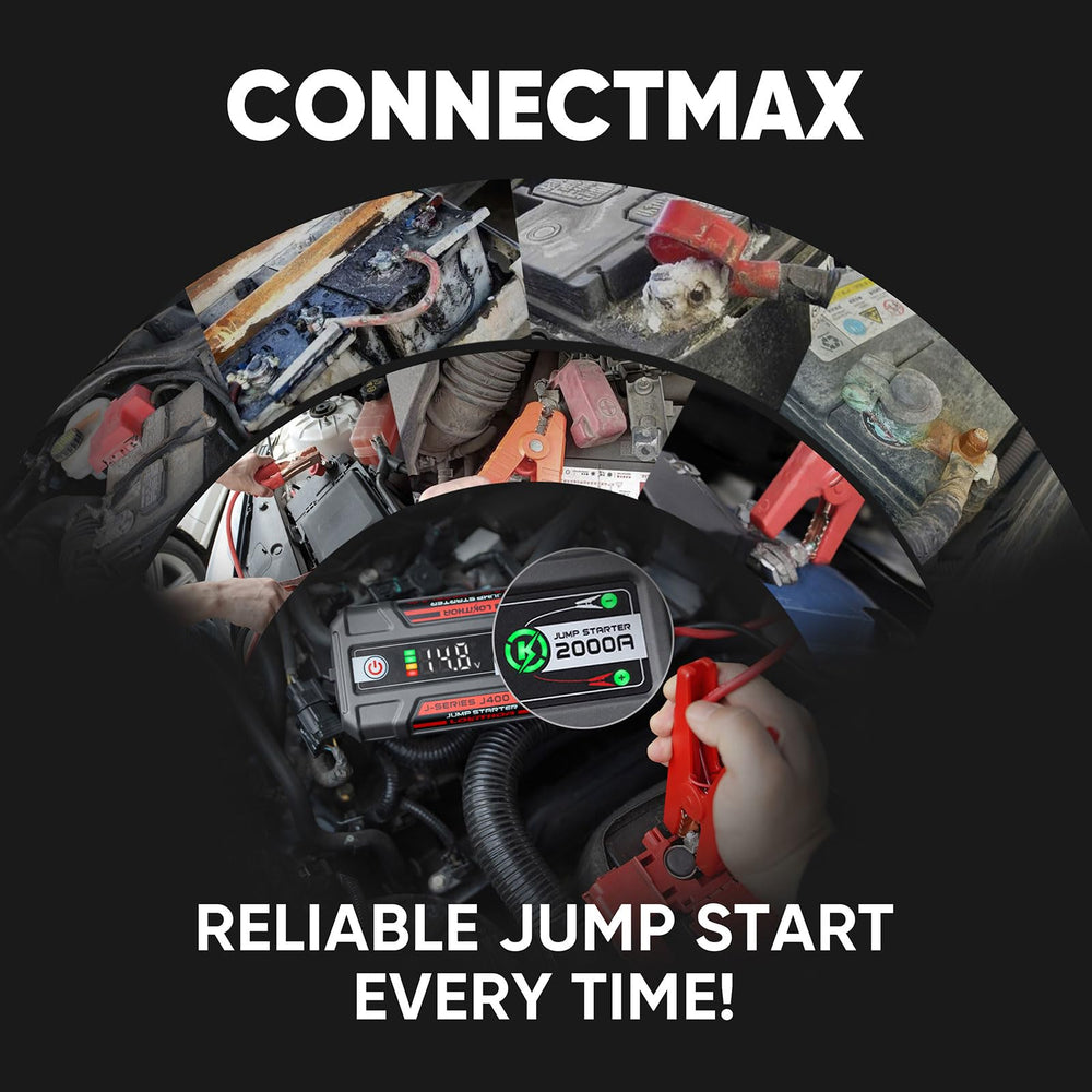 LOKITHOR J400 ConnectMax technology speeds safe starts through smart detection