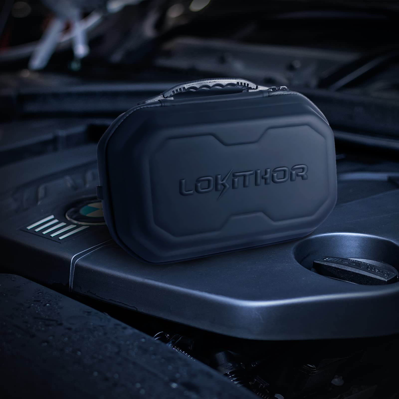 LOKITHOR JA-Series EVA protection case non-slip handle for easy carry.