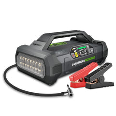 LOKITHOR JA3000 front view shows compact jump starter for quick vehicle startups.