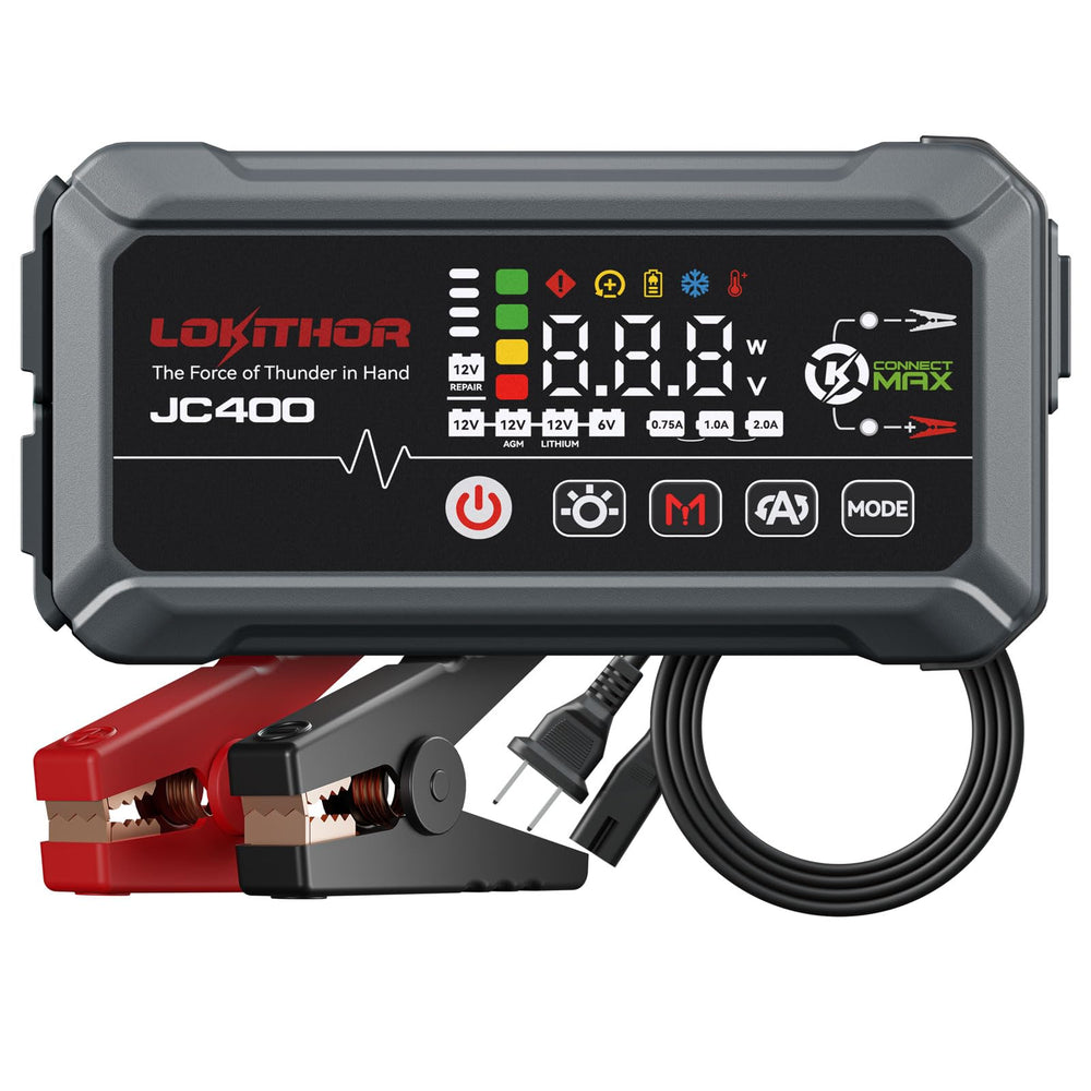 Lokithor JC400 9-in-1 compact design for versatile roadside charging