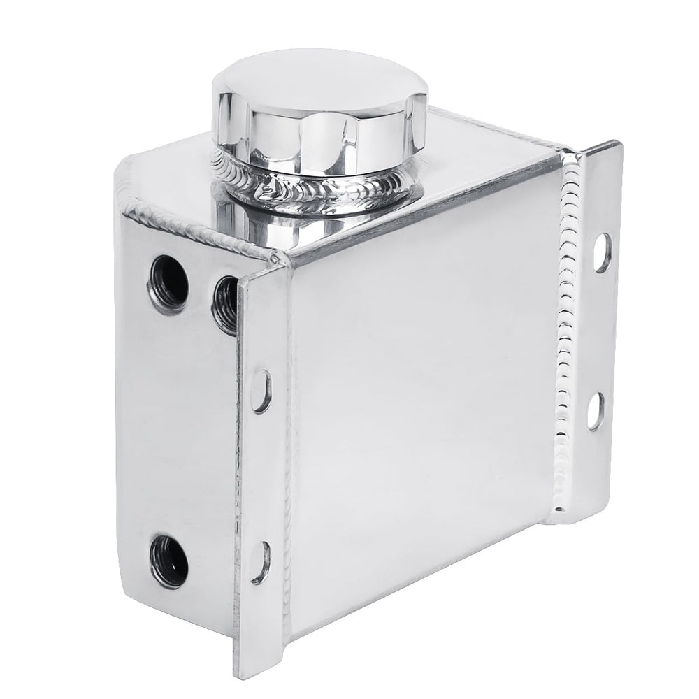 LokoCar universal-fit tank in use with hoses for multiple vehicles