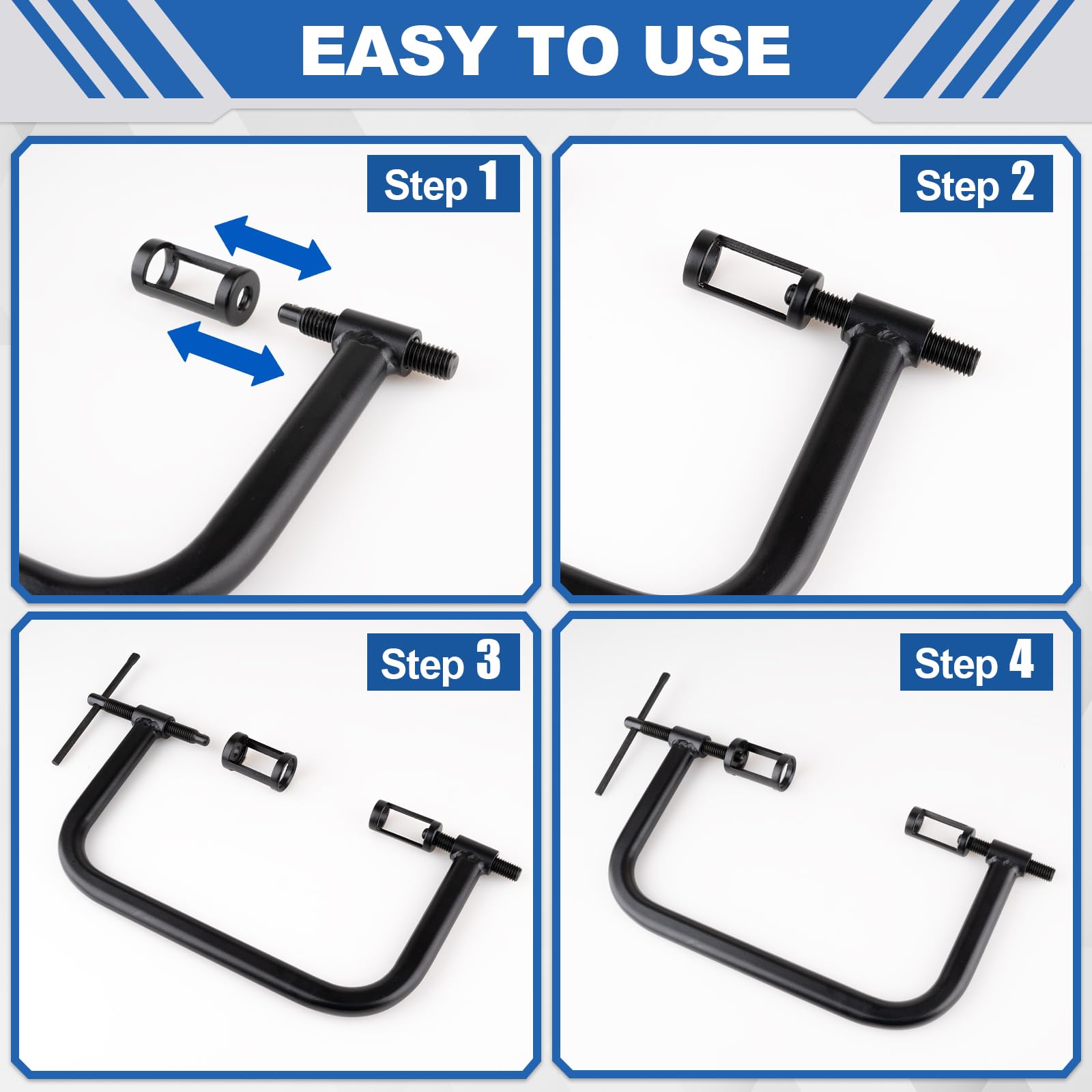 Loksun hand lever shown for controlled spring compression.