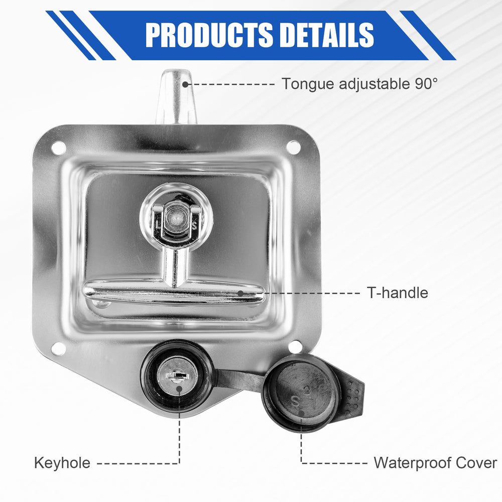 Loksun paddle lock replacement offers durable, easy-to-use latching.