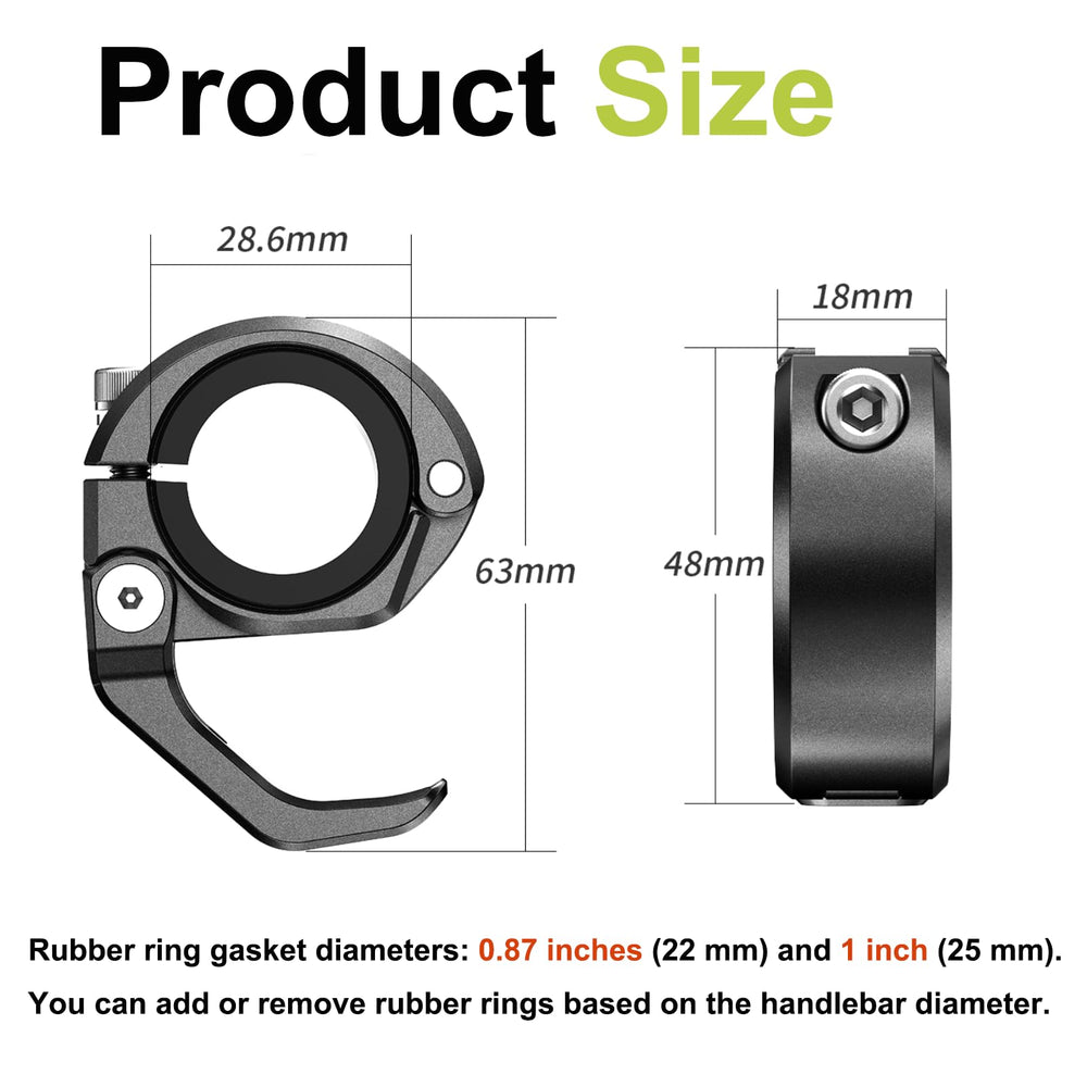 LOKTENWO aerospace-grade aluminum alloy ensures durable, long-lasting use.