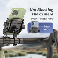 LOKTENWO camera-friendly design keeps the camera unobstructed.