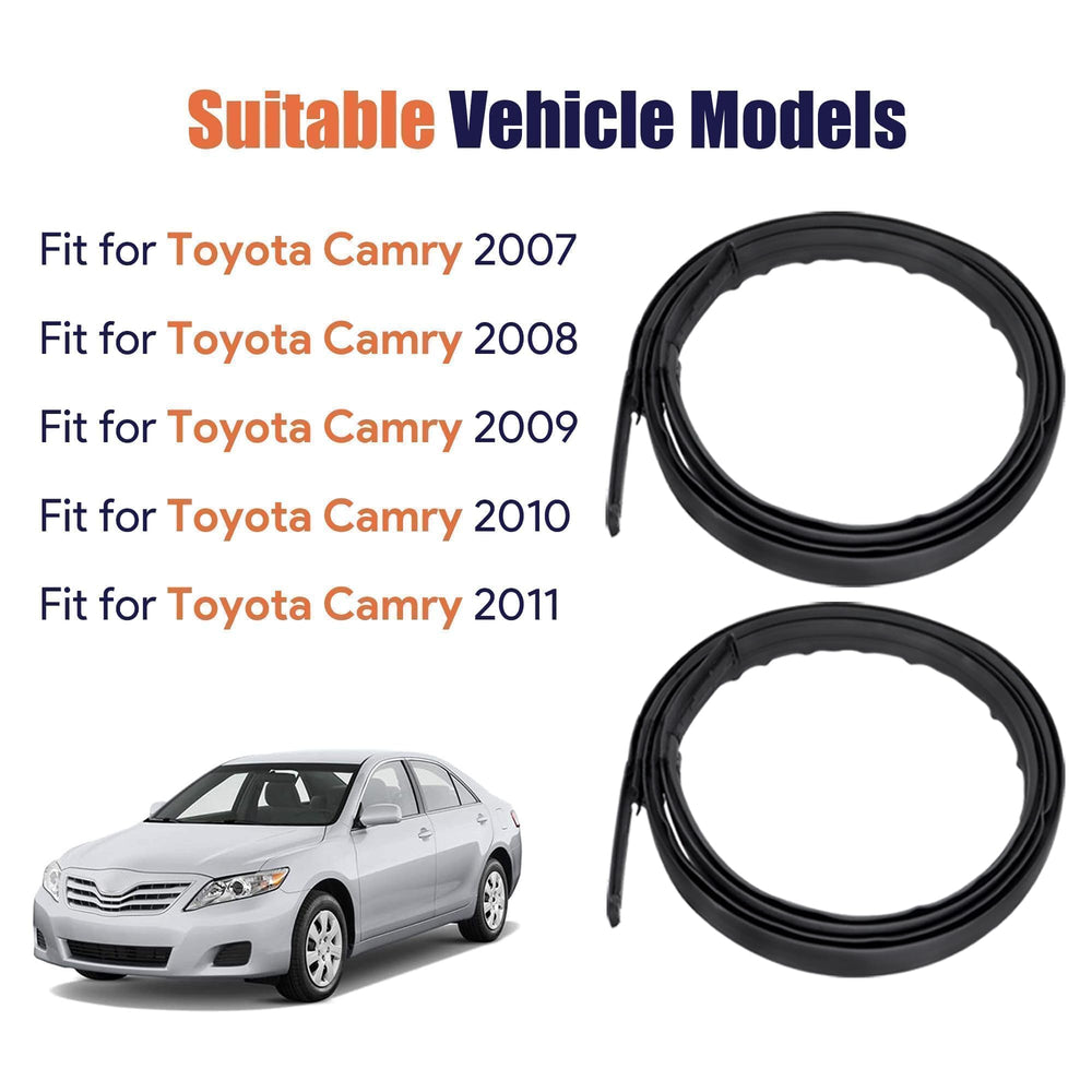 LoloWheat Camry roof drip molding right side with secure plug-and-play fit