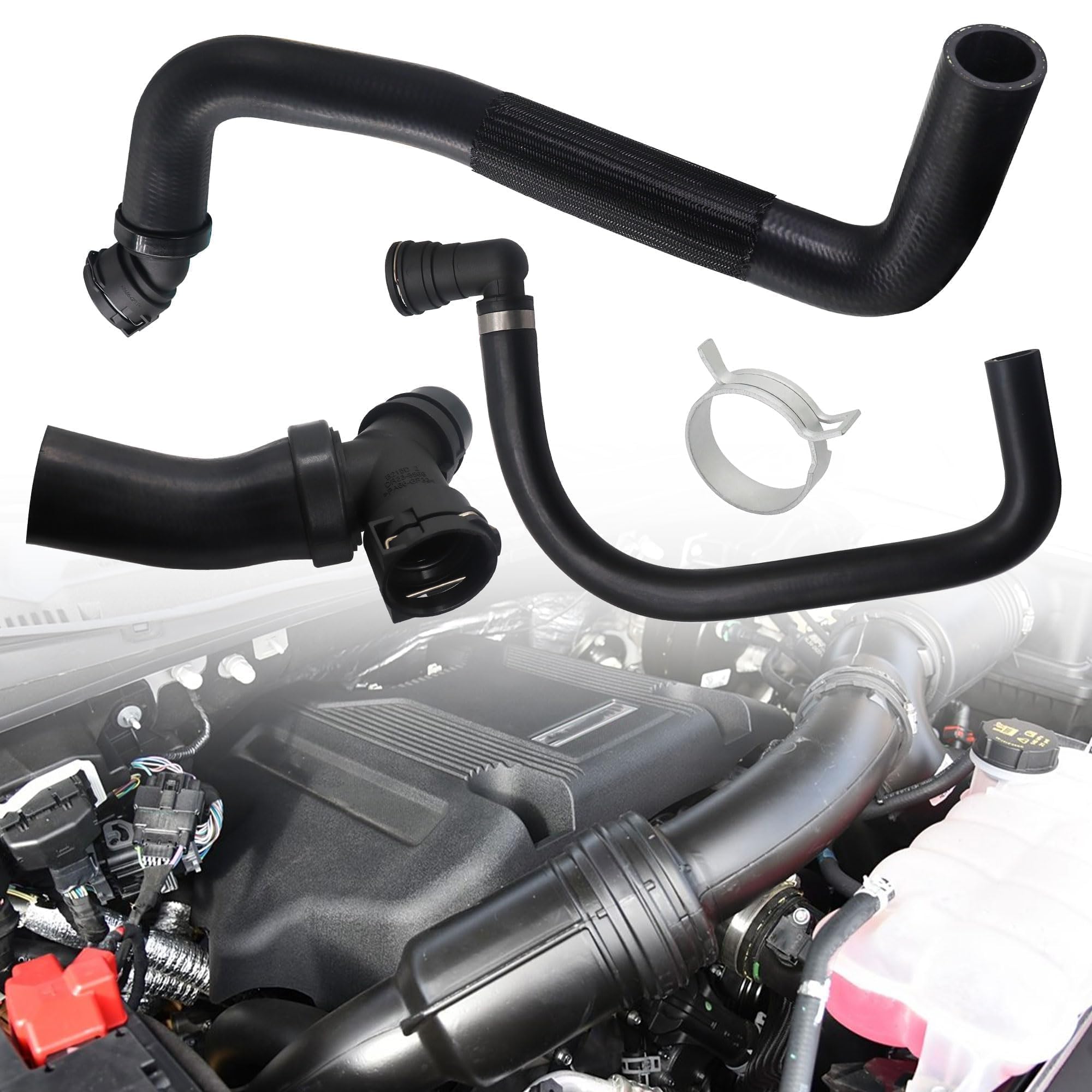 LoloWheat coolant overflow hose illustrating secure coolant management