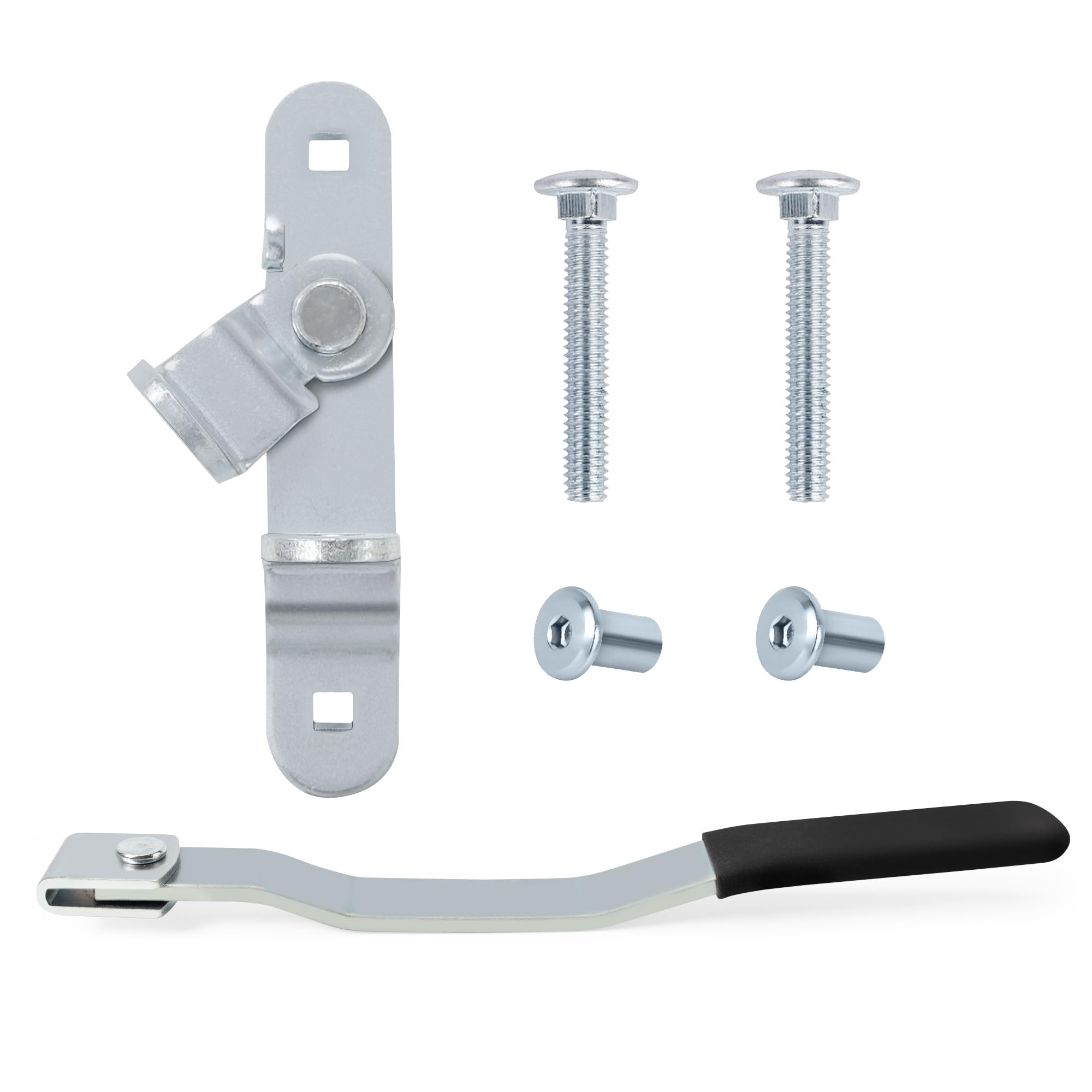 Lonffery cargo trailer hasp in use securing a door for reliable access control