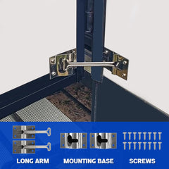 Lonffery packaged screws included for easy RV door installation.