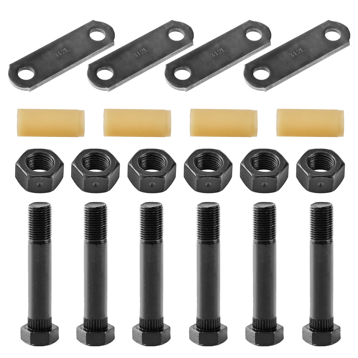 Lonffery 312L shackle strap ready for secure trailer mounting