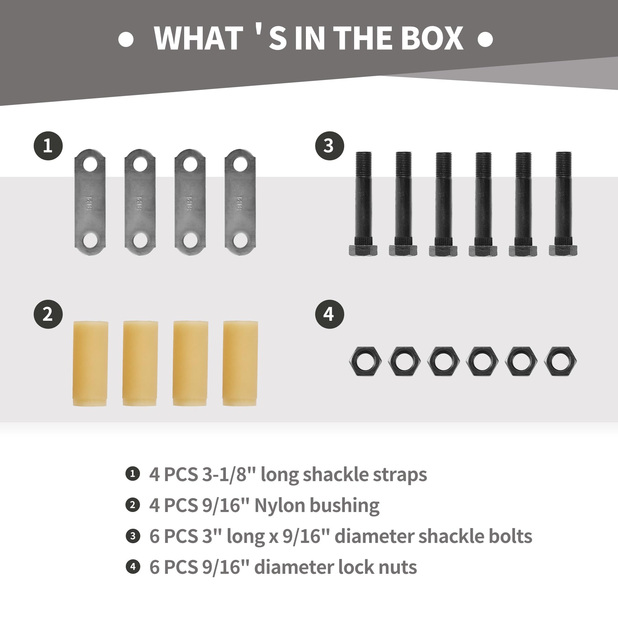 Lonffery axle range 3,500–7,200 lb compatibility highlighted