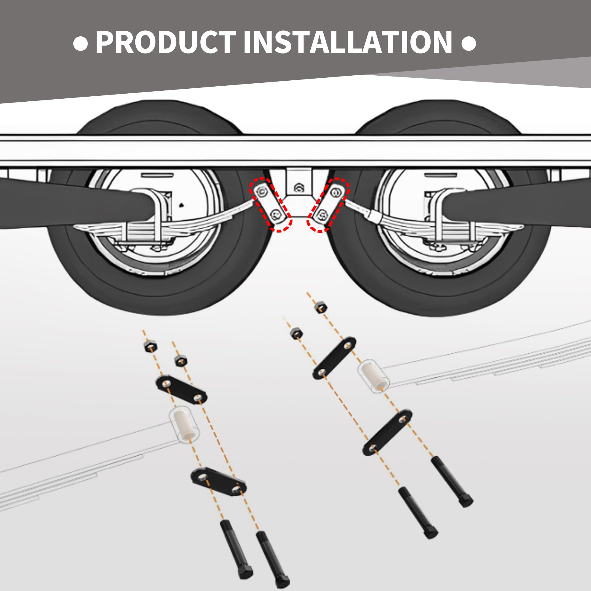Lonffery easy-install design assists with trailer mounting