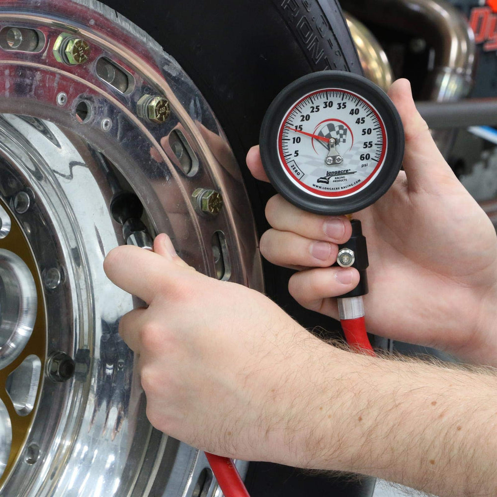 Longacre reads 0-60 psi and holds readings until released.
