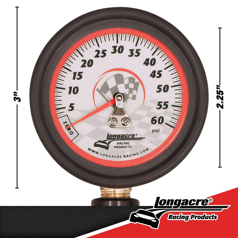Longacre gauge high-flow release button speeds precise pressure adjustment.