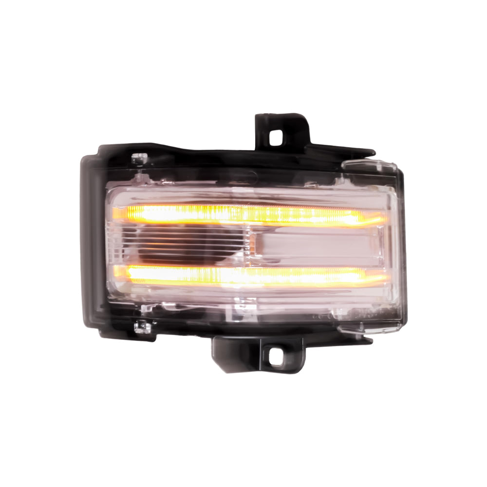 LONGLING door-side tow mirror with indicator for reliable signaling.