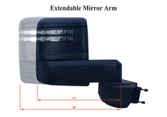 LONGLING heated glass mirrors improves frosty mornings and rainy commutes