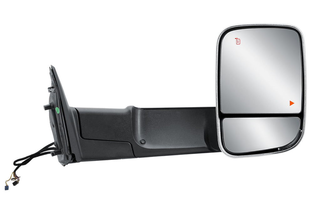 LONGLING power heated glass passenger mirror improves all-weather visibility on Ram