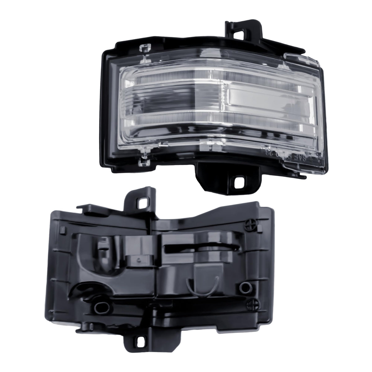 LONGLING tow mirror with turn signal light for Ford F-150 improves road visibility.