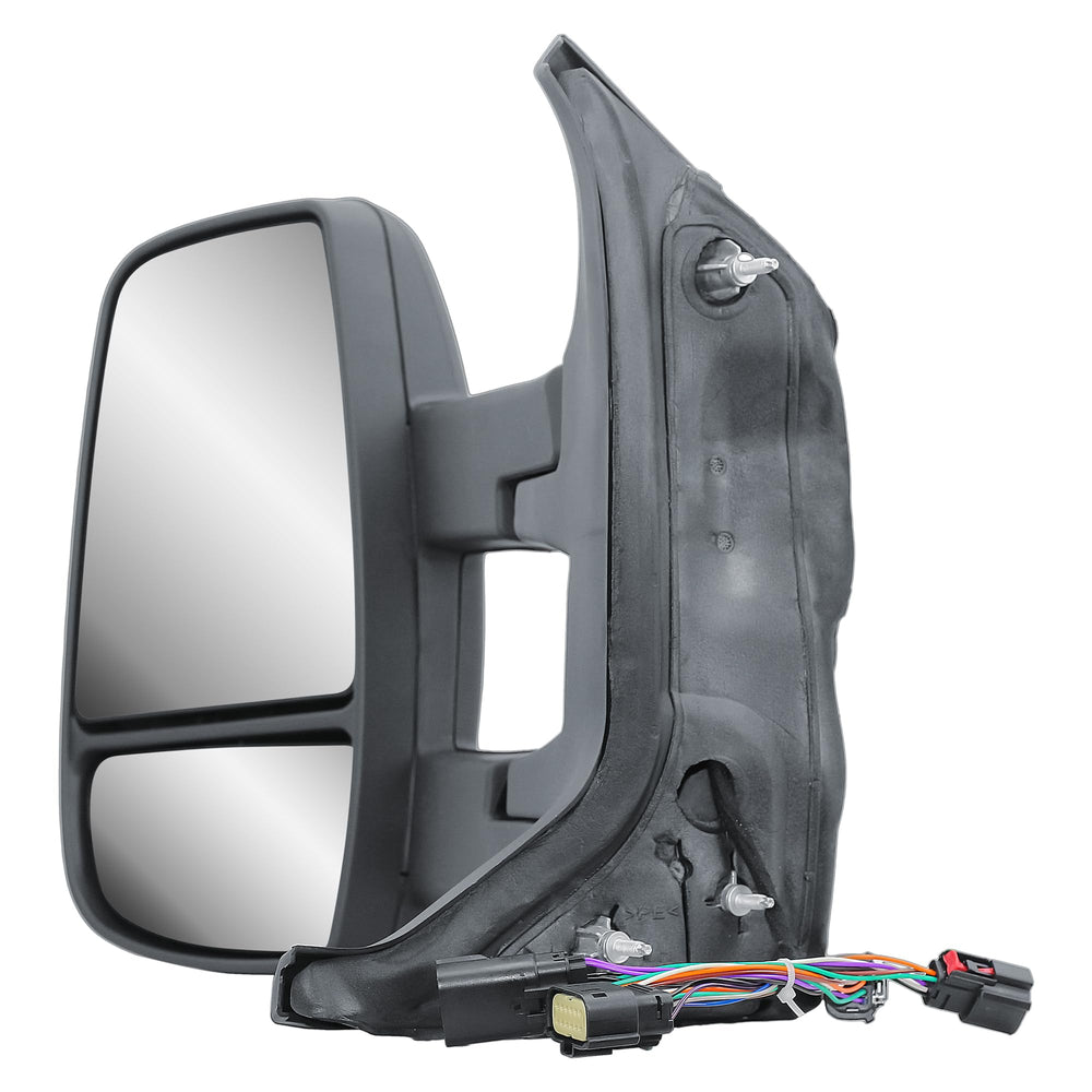 LONGLING Transit mirror glass with heated surface for cold-weather clarity.