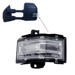 LONGLING mirror with turn signal light provides clear signaling