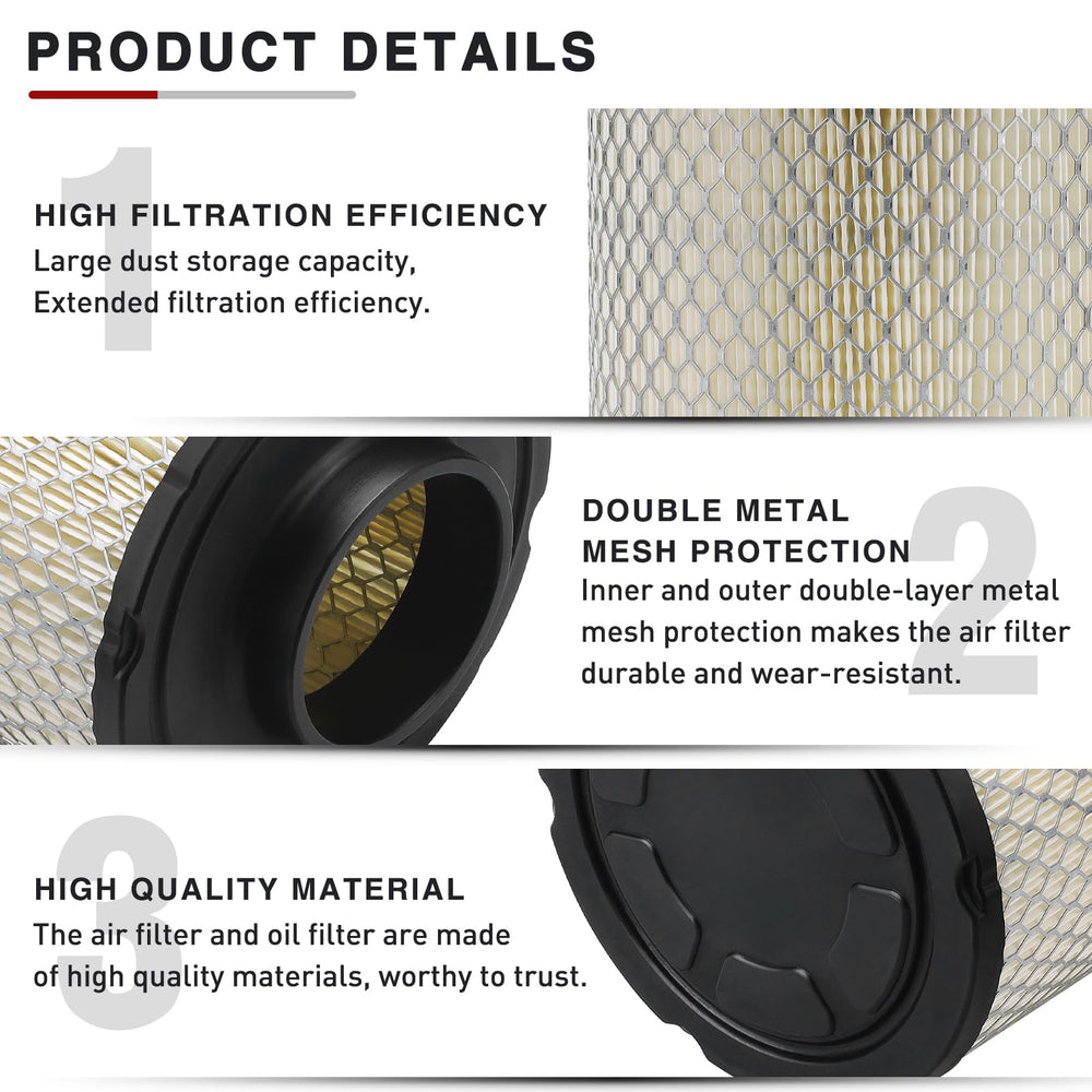 Lonsda Polaris ACE 500-570 air filter guards carburetor from dirt.