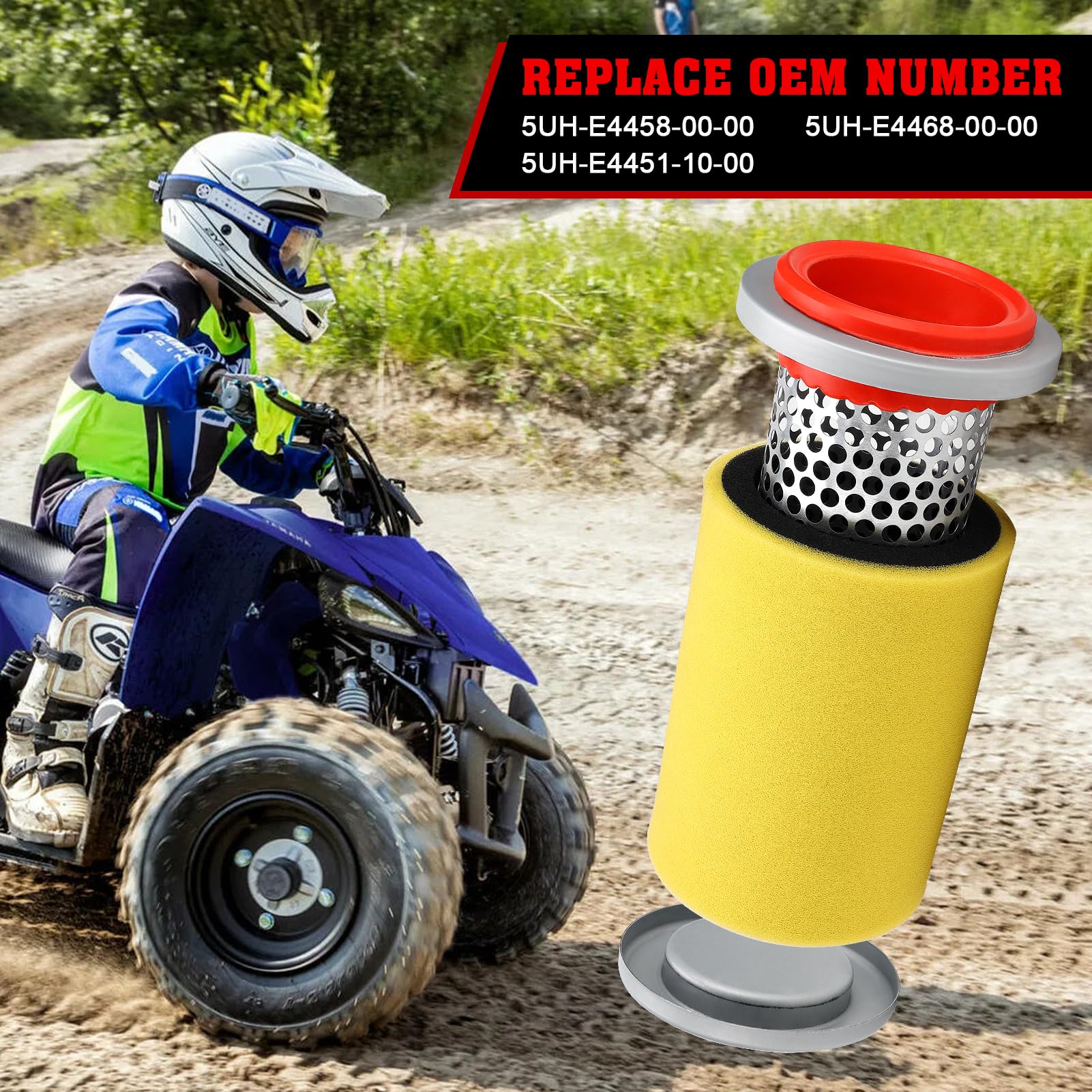 Lonsda air filter for Yamaha Bruin 350 supports clean intake