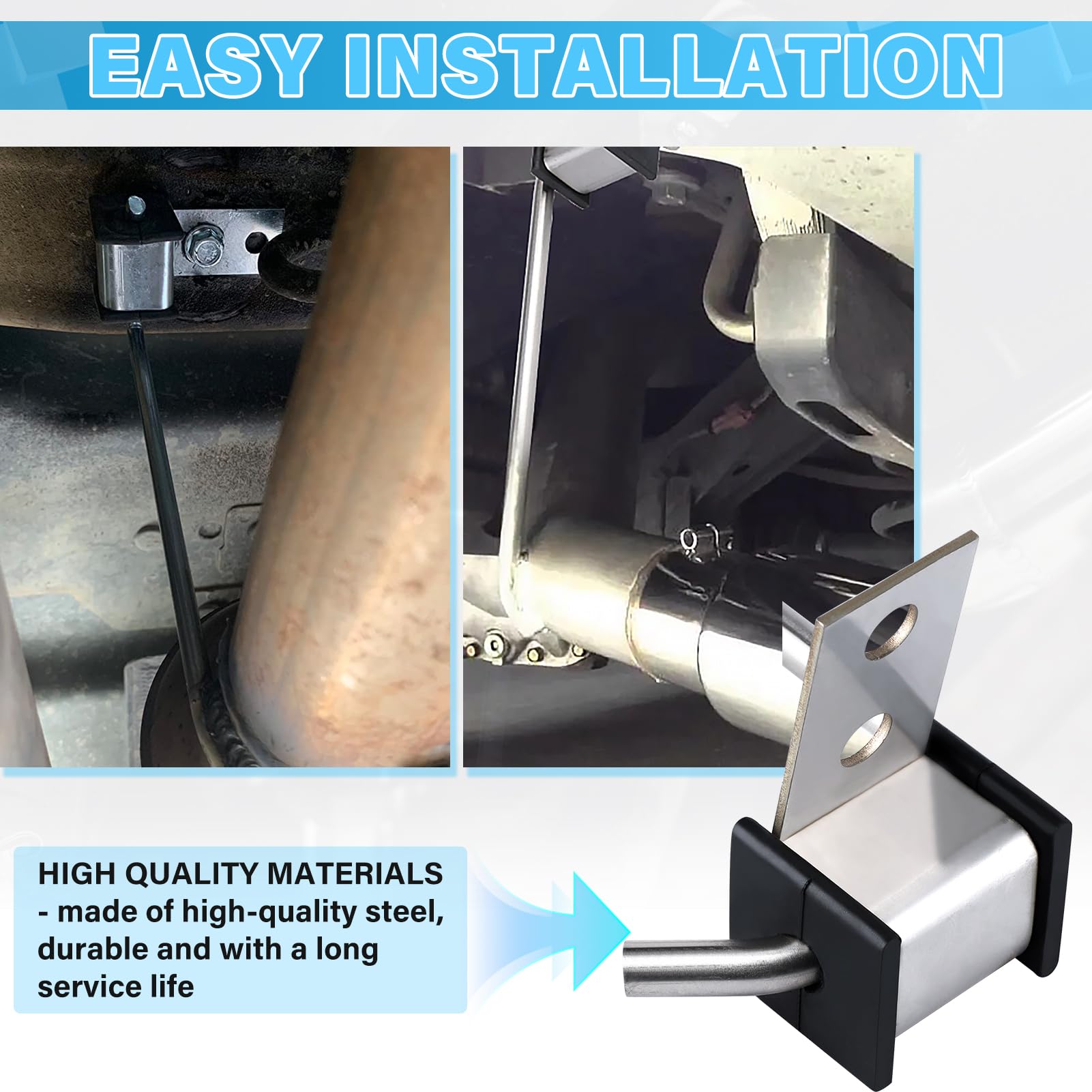 Lonsda easy-install exhaust hanger supports DIY vehicle maintenance