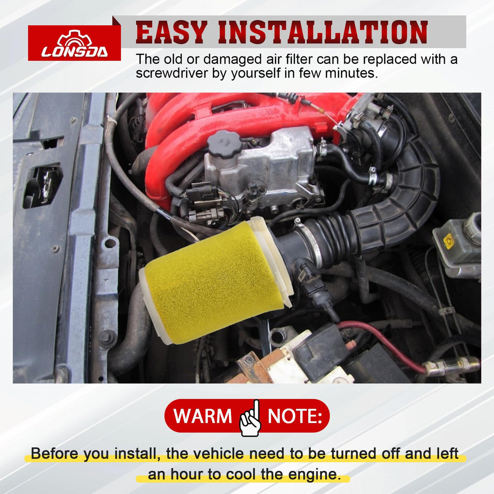 Lonsda end cap kit for Kodiak 400 ensures secure seal and easy maintenance.