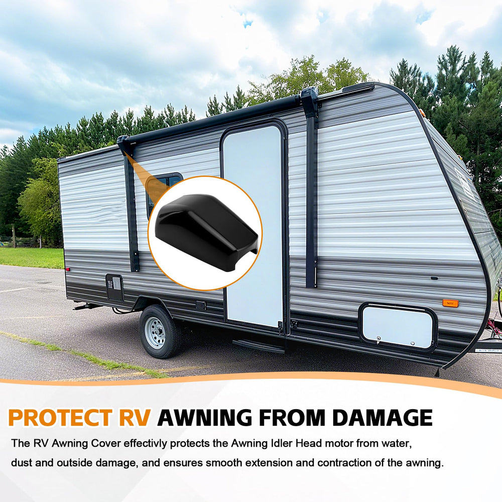 Lonsda front end cap protects idler drive from water and damage.