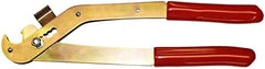Lonsge SLY-10500 pliers ready to remove a parking brake coupler.