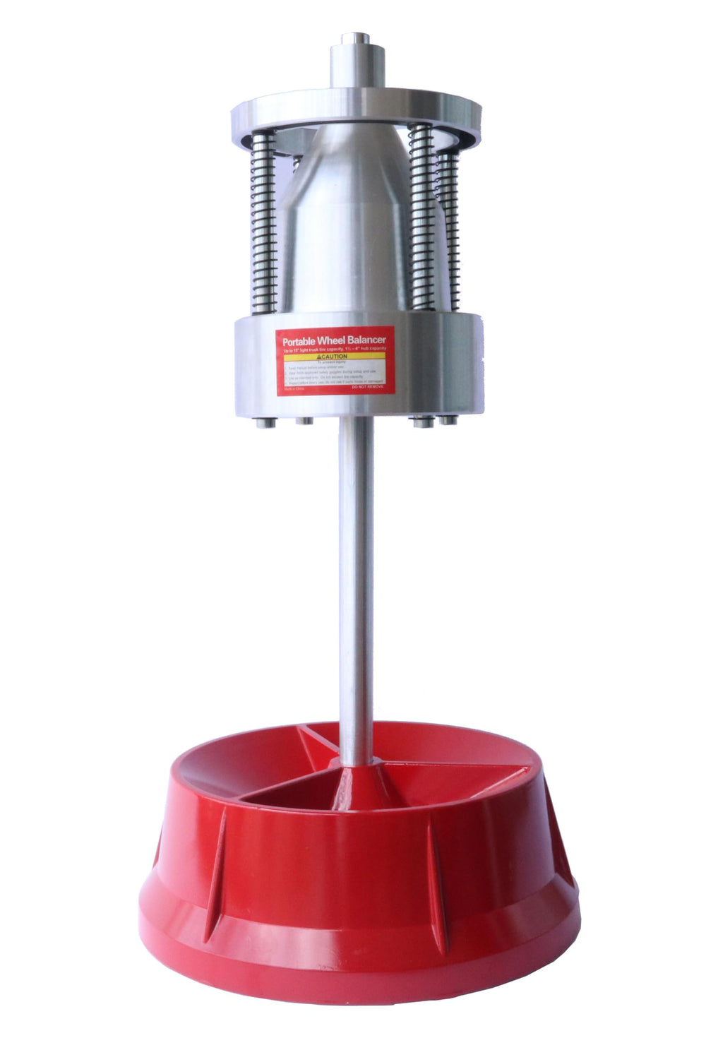 Lonshenno bubble wheel balancer front view with portable design for quick on-site wheel balancing.