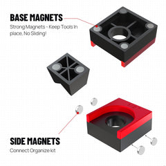 LookFox ratchet organizer drawer insertion highlights easy placement in tool chests.