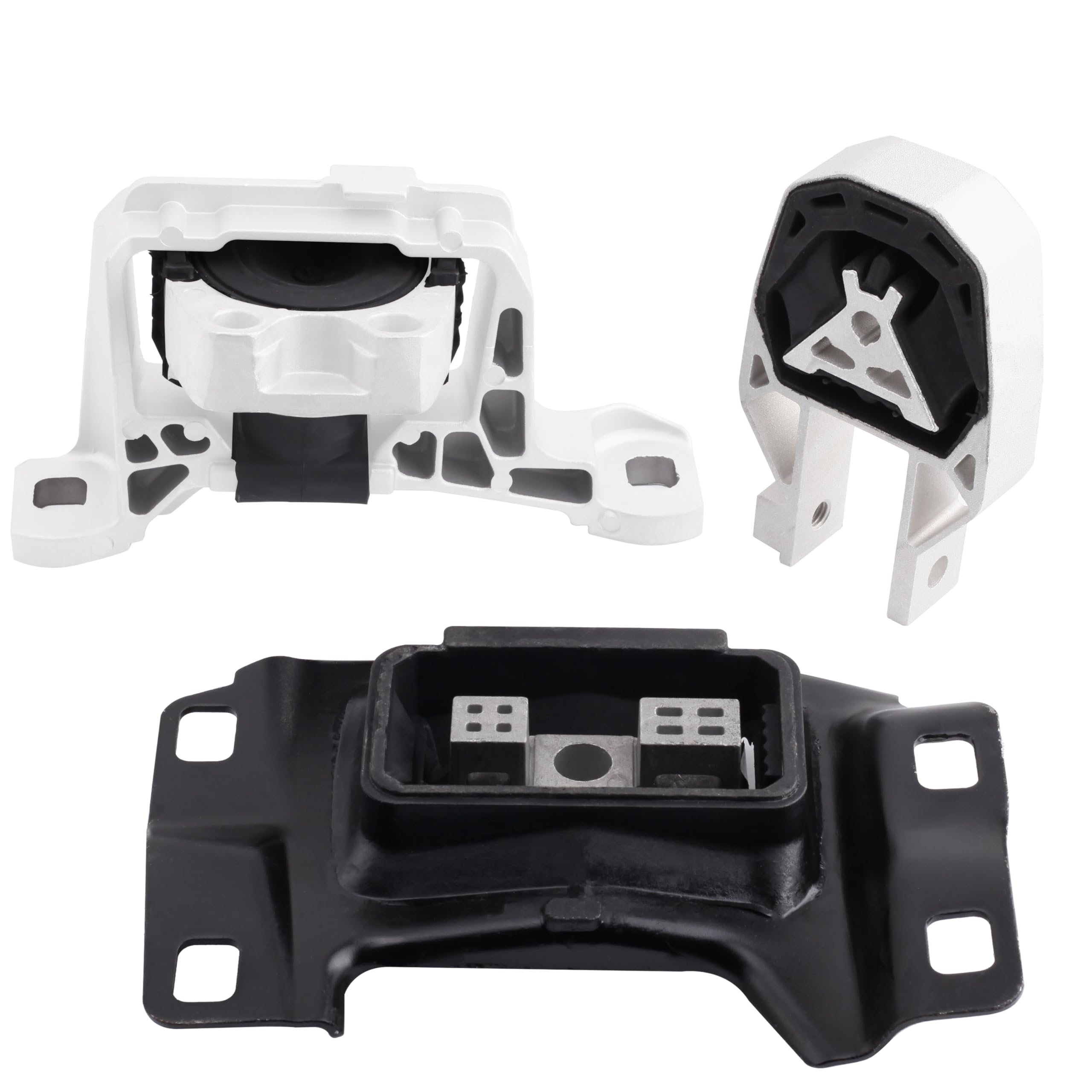 Loongrie engine mount kit close-up showing robust bushings for reliable engine stability.