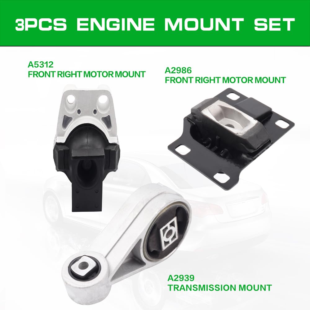 Loongrie transmission mount for Focus reduces excessive movement and vibration.