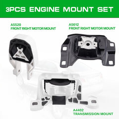 Loongrie transmission mount kit side view highlighting durable construction for smooth transfers.