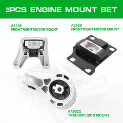 Loongrie transmission-mount-set-detail highlights robust build for reduced vibrations.